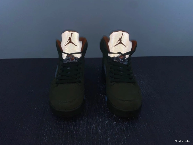 5 DD0587-308 Air Jordan Olive 0712